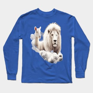 Lamb and Lion. Long Sleeve T-Shirt